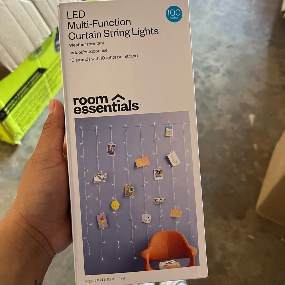 LED MULTI FUNCTION CURTAIN STRING LIGHTS